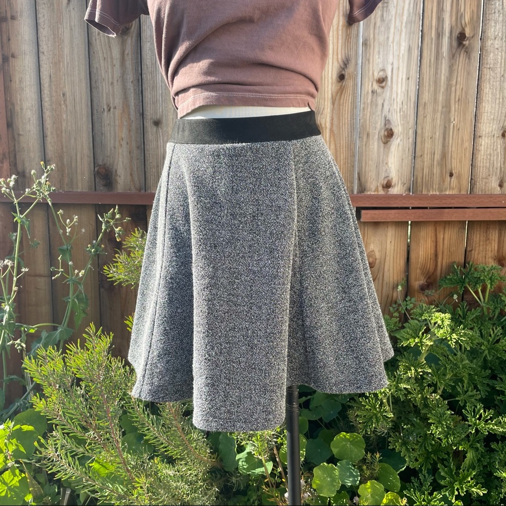 Divided skater skirt